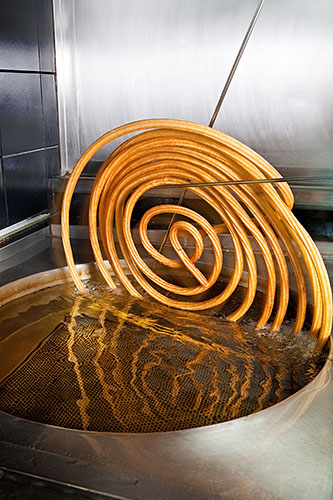 Rueda de churros. Revista Spain Gourmetour